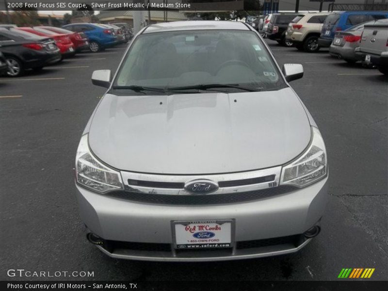 Silver Frost Metallic / Medium Stone 2008 Ford Focus SES Coupe
