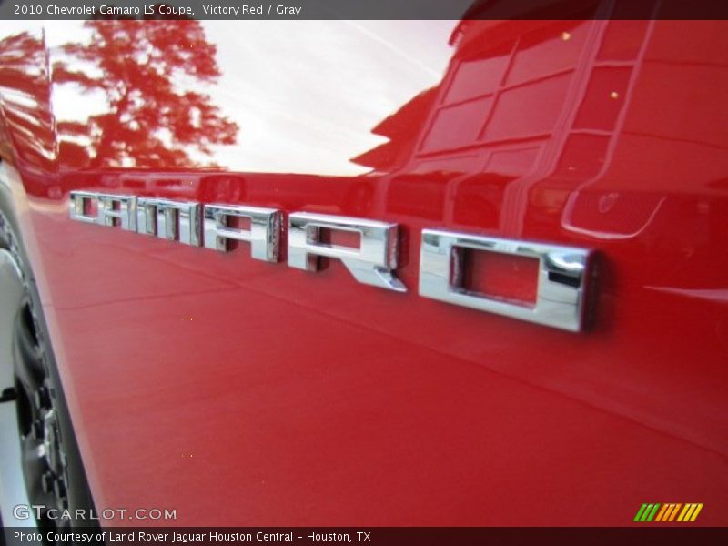 Victory Red / Gray 2010 Chevrolet Camaro LS Coupe