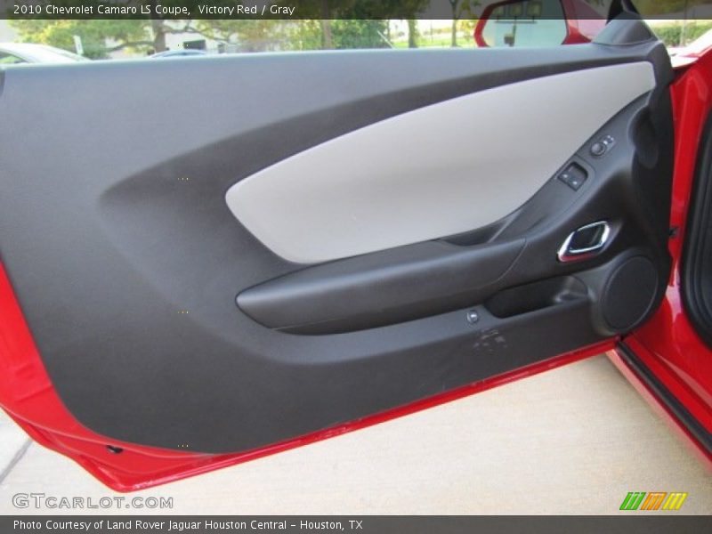 Victory Red / Gray 2010 Chevrolet Camaro LS Coupe