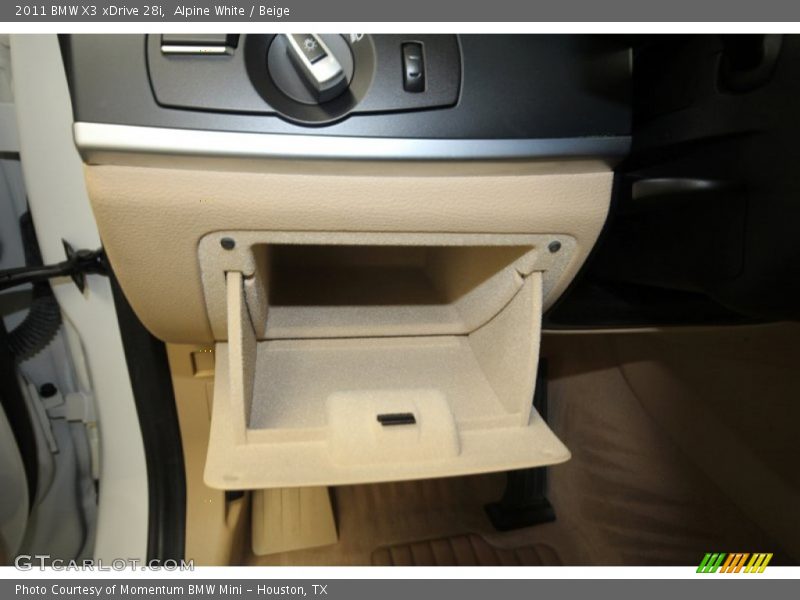 Alpine White / Beige 2011 BMW X3 xDrive 28i