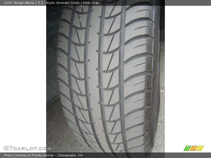 Mystic Emerald Green / Frost Gray 2005 Nissan Altima 2.5 S