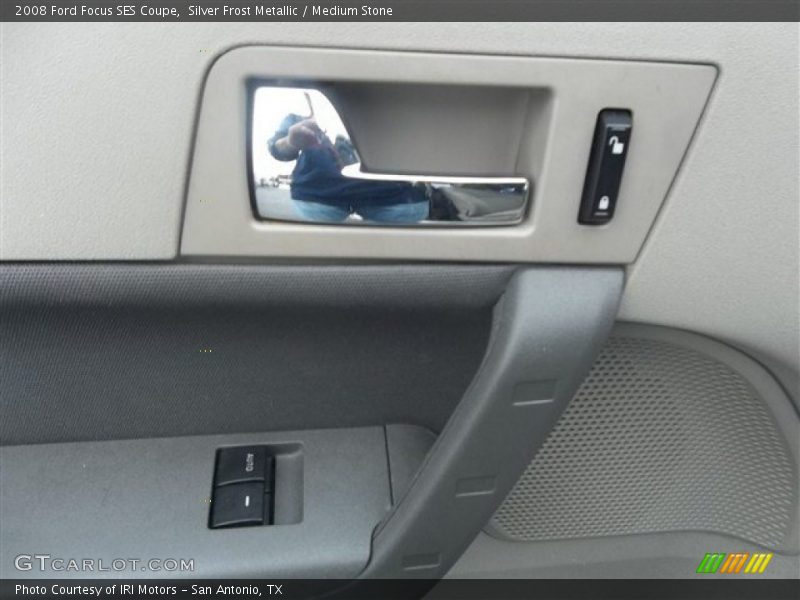 Silver Frost Metallic / Medium Stone 2008 Ford Focus SES Coupe
