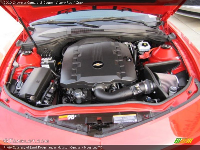 Victory Red / Gray 2010 Chevrolet Camaro LS Coupe