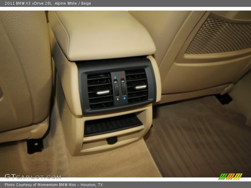 Alpine White / Beige 2011 BMW X3 xDrive 28i