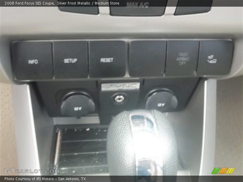 Silver Frost Metallic / Medium Stone 2008 Ford Focus SES Coupe