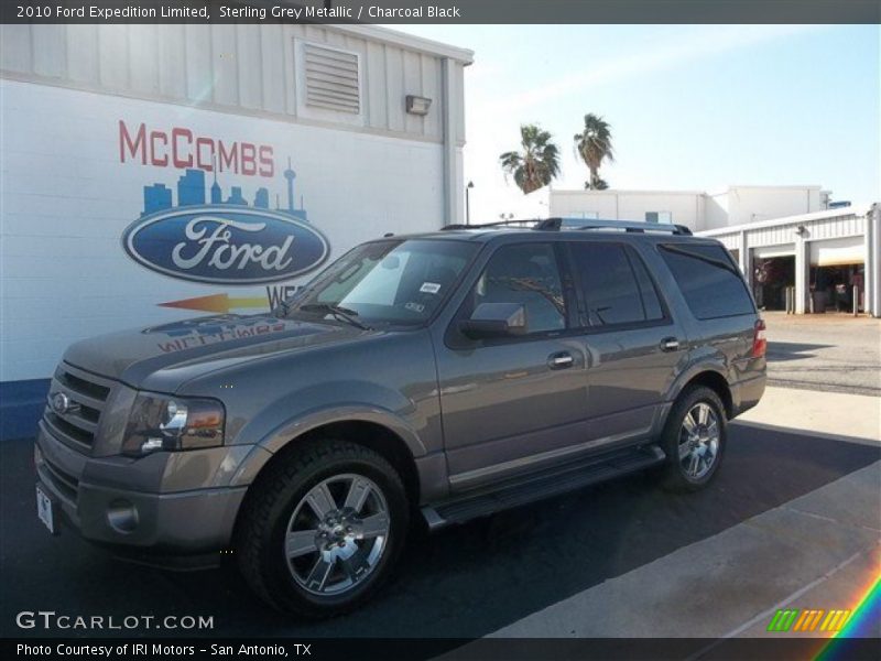 Sterling Grey Metallic / Charcoal Black 2010 Ford Expedition Limited