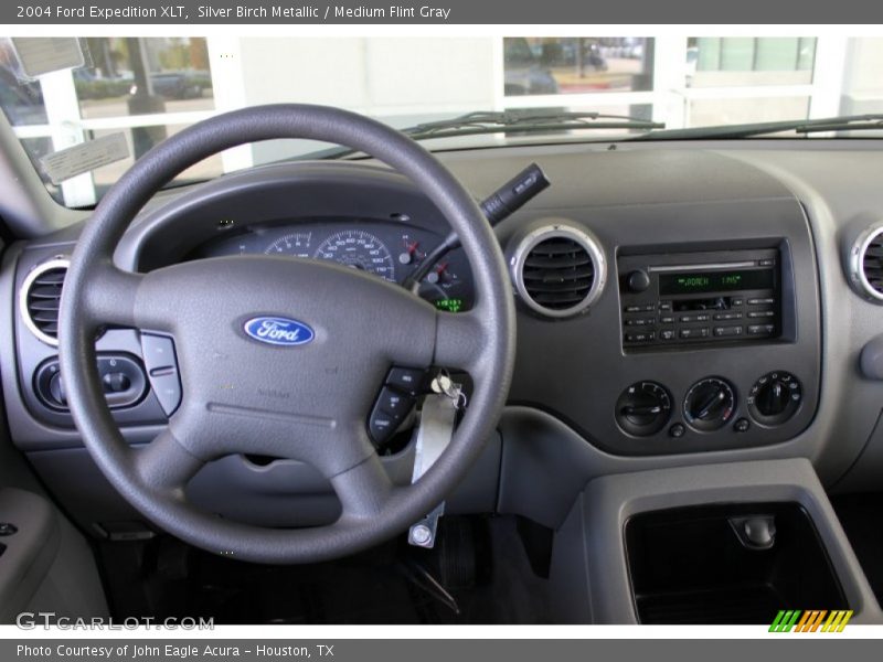 Silver Birch Metallic / Medium Flint Gray 2004 Ford Expedition XLT