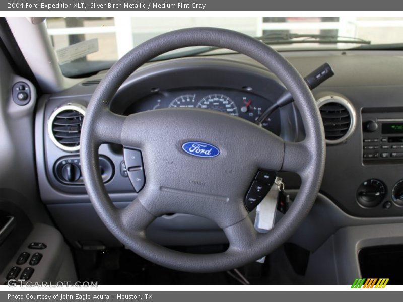 Silver Birch Metallic / Medium Flint Gray 2004 Ford Expedition XLT