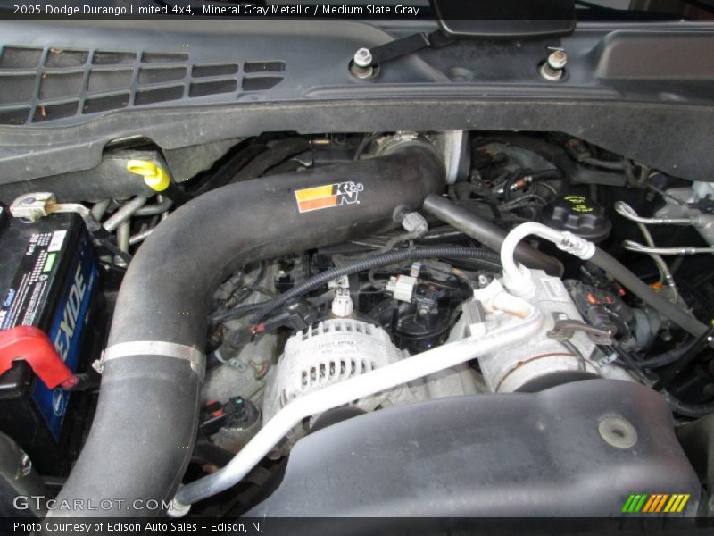 Mineral Gray Metallic / Medium Slate Gray 2005 Dodge Durango Limited 4x4