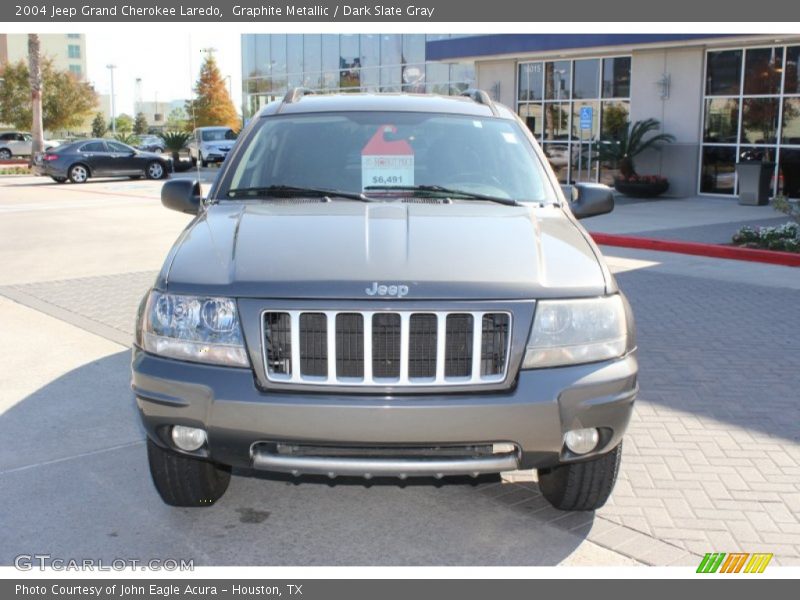 Graphite Metallic / Dark Slate Gray 2004 Jeep Grand Cherokee Laredo