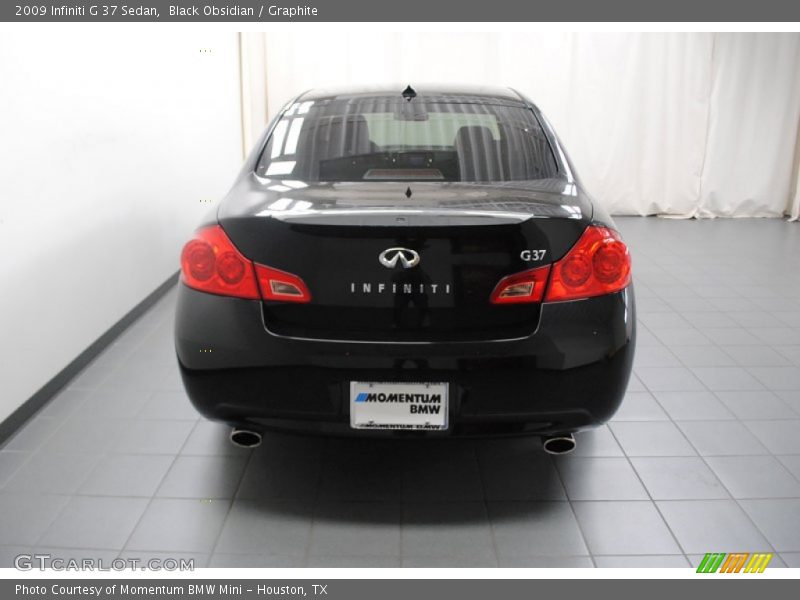 Black Obsidian / Graphite 2009 Infiniti G 37 Sedan