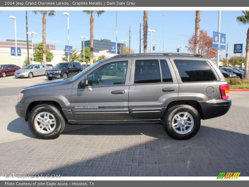 Graphite Metallic / Dark Slate Gray 2004 Jeep Grand Cherokee Laredo