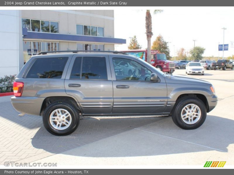 Graphite Metallic / Dark Slate Gray 2004 Jeep Grand Cherokee Laredo