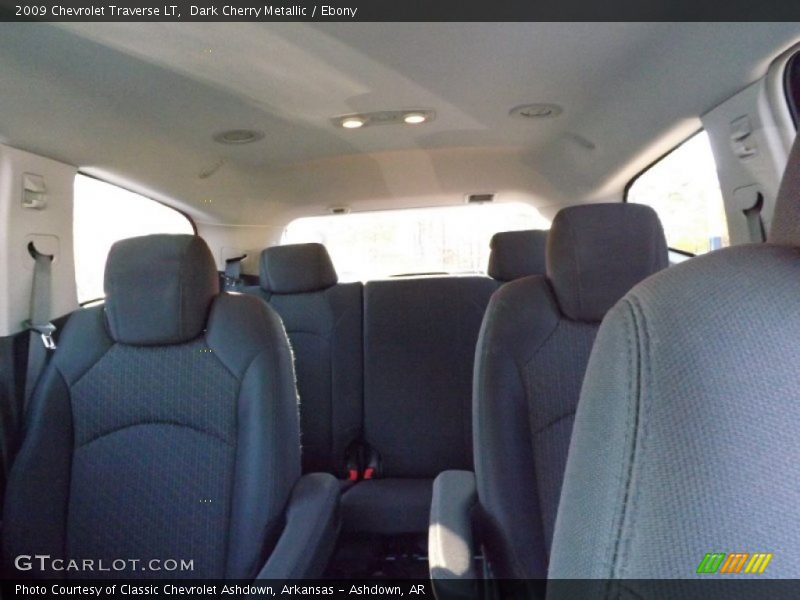 Dark Cherry Metallic / Ebony 2009 Chevrolet Traverse LT