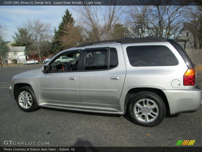 Liquid Silver Metallic / Light Gray 2006 GMC Envoy XL Denali 4x4