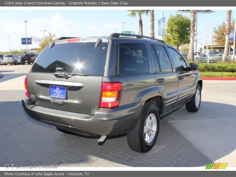 Graphite Metallic / Dark Slate Gray 2004 Jeep Grand Cherokee Laredo