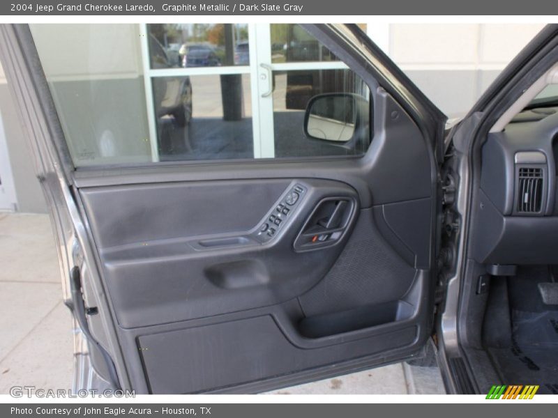 Graphite Metallic / Dark Slate Gray 2004 Jeep Grand Cherokee Laredo