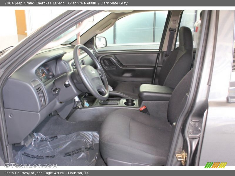 Graphite Metallic / Dark Slate Gray 2004 Jeep Grand Cherokee Laredo