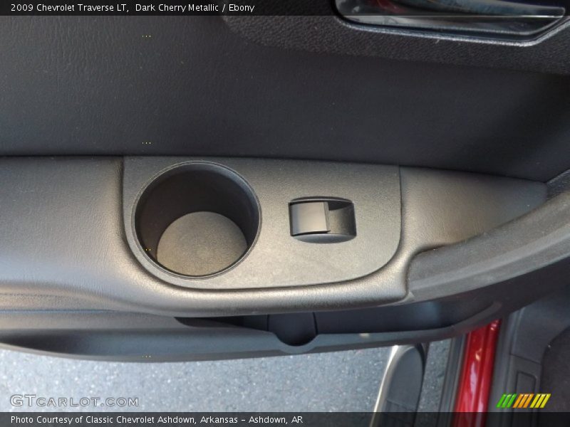 Dark Cherry Metallic / Ebony 2009 Chevrolet Traverse LT