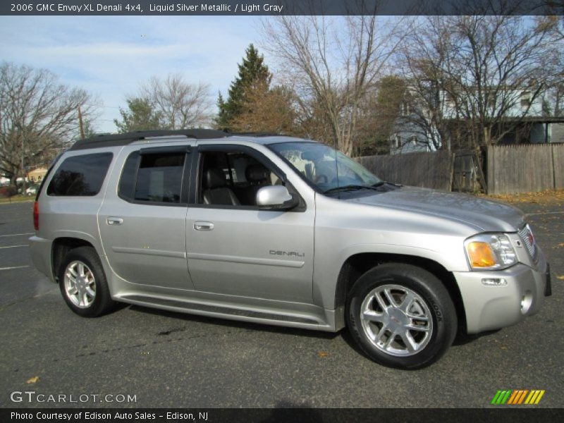 Liquid Silver Metallic / Light Gray 2006 GMC Envoy XL Denali 4x4