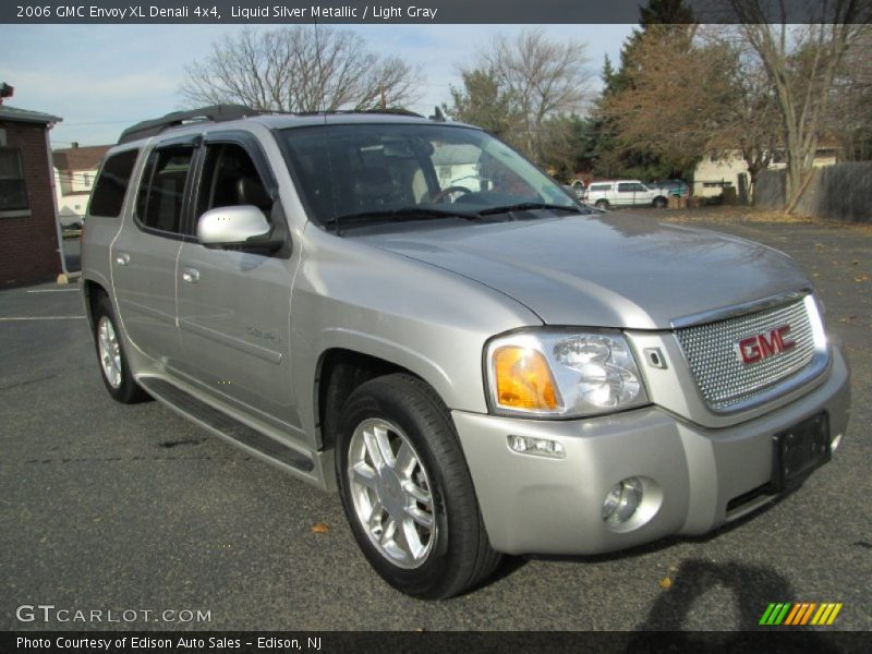 Liquid Silver Metallic / Light Gray 2006 GMC Envoy XL Denali 4x4