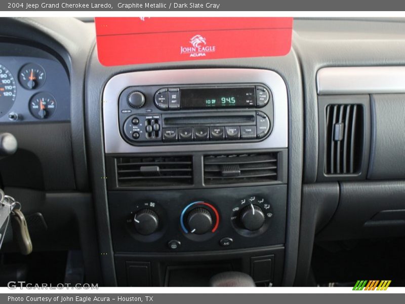 Graphite Metallic / Dark Slate Gray 2004 Jeep Grand Cherokee Laredo