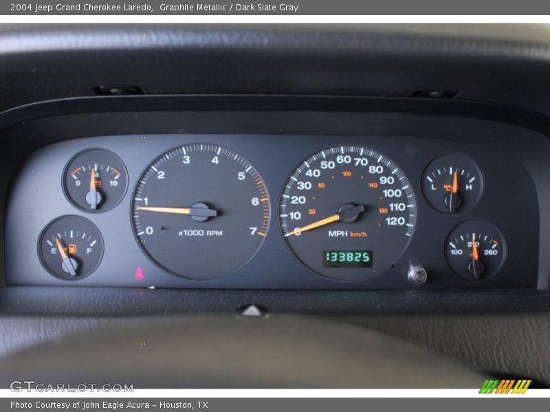 Graphite Metallic / Dark Slate Gray 2004 Jeep Grand Cherokee Laredo