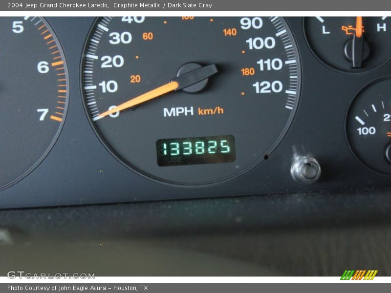 Graphite Metallic / Dark Slate Gray 2004 Jeep Grand Cherokee Laredo