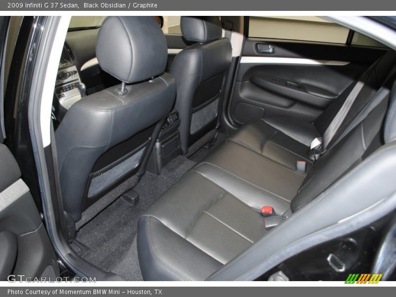 Black Obsidian / Graphite 2009 Infiniti G 37 Sedan