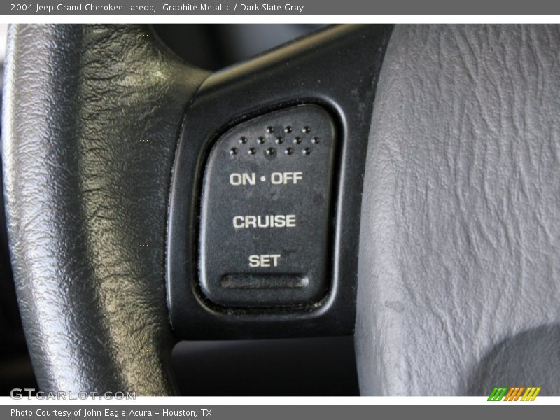 Graphite Metallic / Dark Slate Gray 2004 Jeep Grand Cherokee Laredo