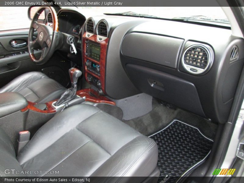 Liquid Silver Metallic / Light Gray 2006 GMC Envoy XL Denali 4x4