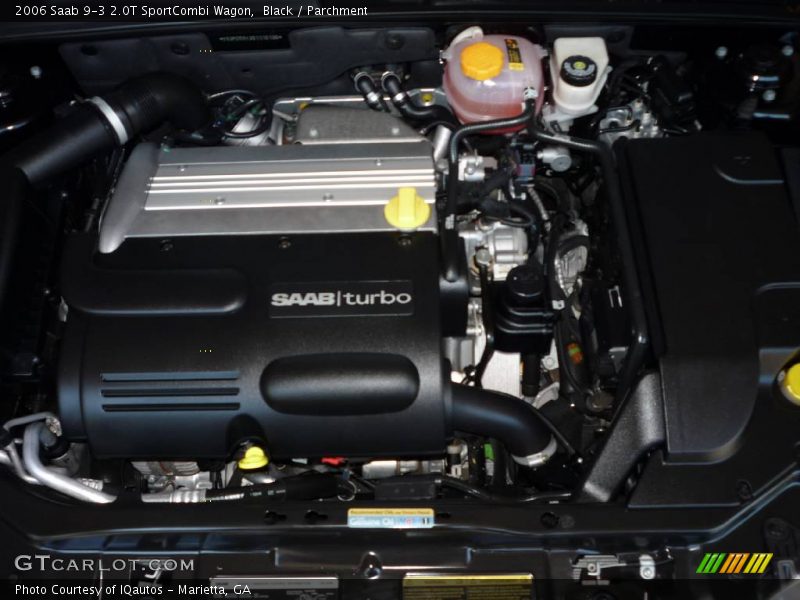 Black / Parchment 2006 Saab 9-3 2.0T SportCombi Wagon