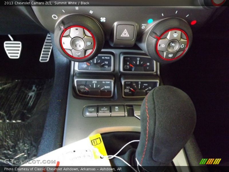 Controls of 2013 Camaro ZL1