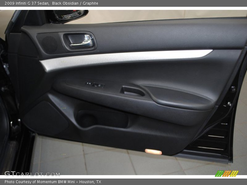 Black Obsidian / Graphite 2009 Infiniti G 37 Sedan