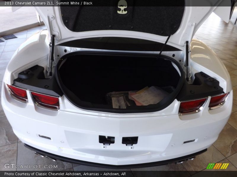 Summit White / Black 2013 Chevrolet Camaro ZL1