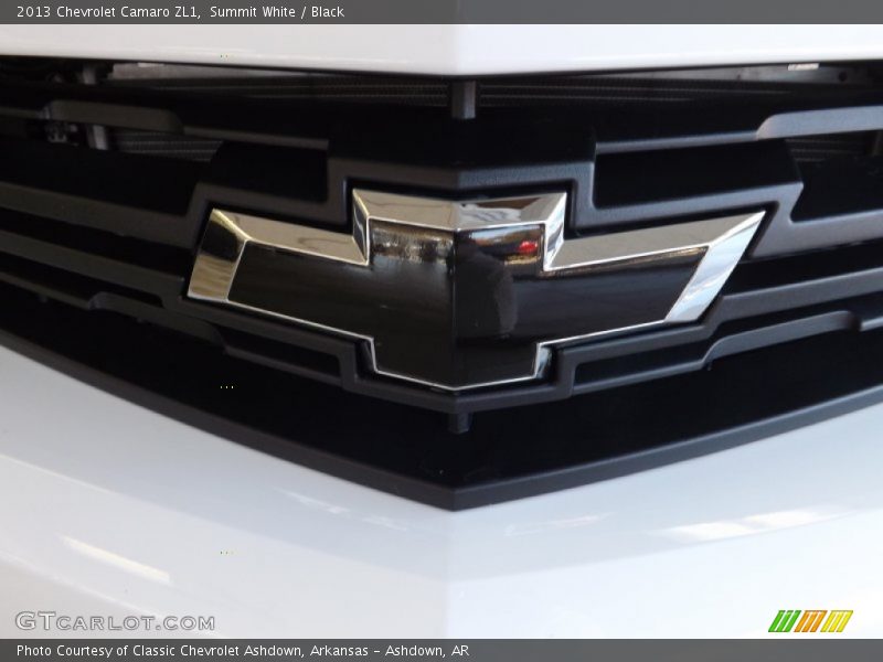 Summit White / Black 2013 Chevrolet Camaro ZL1