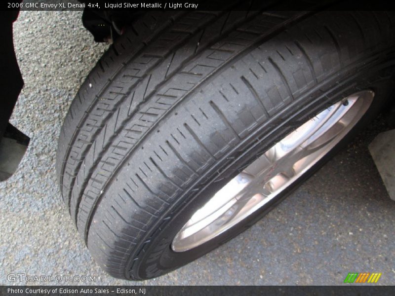 Liquid Silver Metallic / Light Gray 2006 GMC Envoy XL Denali 4x4
