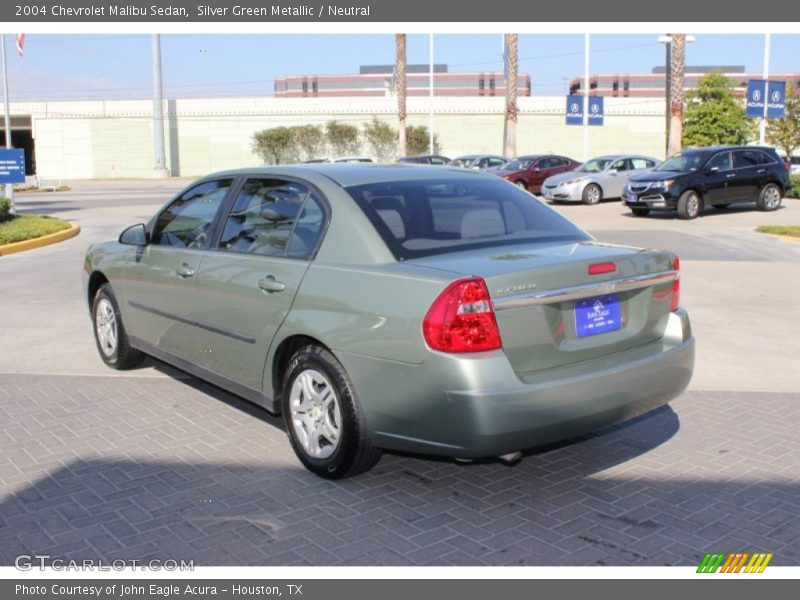 Silver Green Metallic / Neutral 2004 Chevrolet Malibu Sedan