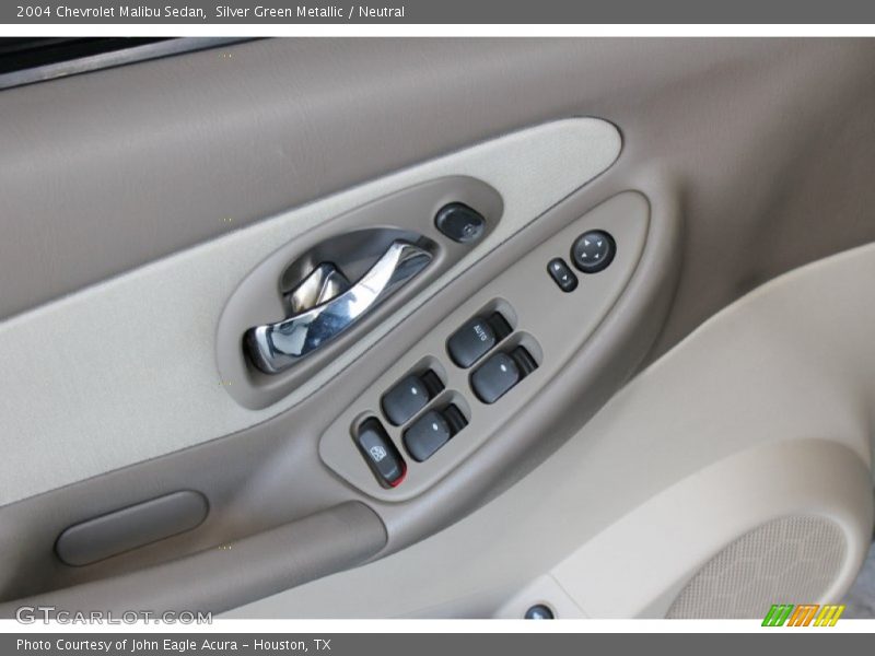 Silver Green Metallic / Neutral 2004 Chevrolet Malibu Sedan