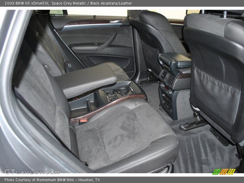 Rear Seat of 2009 X6 xDrive50i