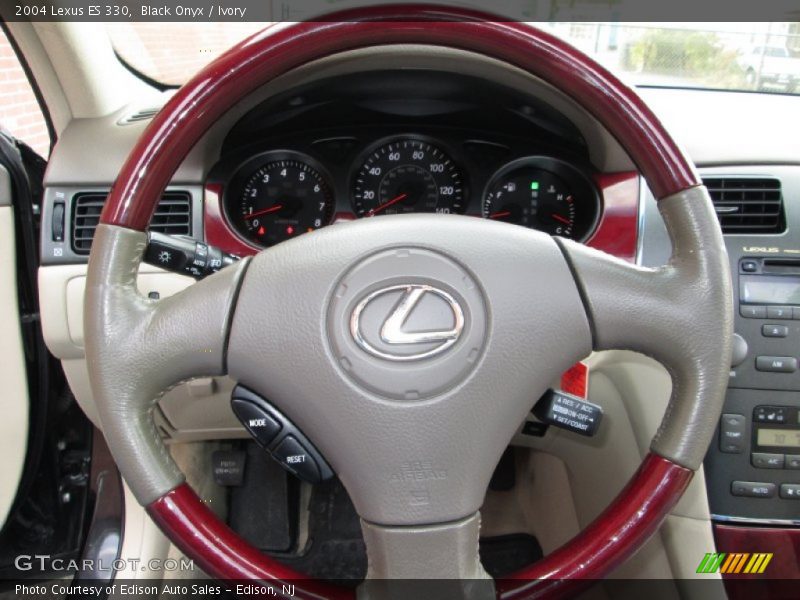 Black Onyx / Ivory 2004 Lexus ES 330