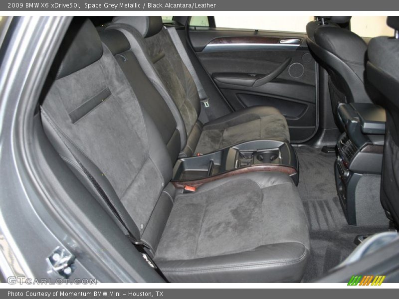 Space Grey Metallic / Black Alcantara/Leather 2009 BMW X6 xDrive50i