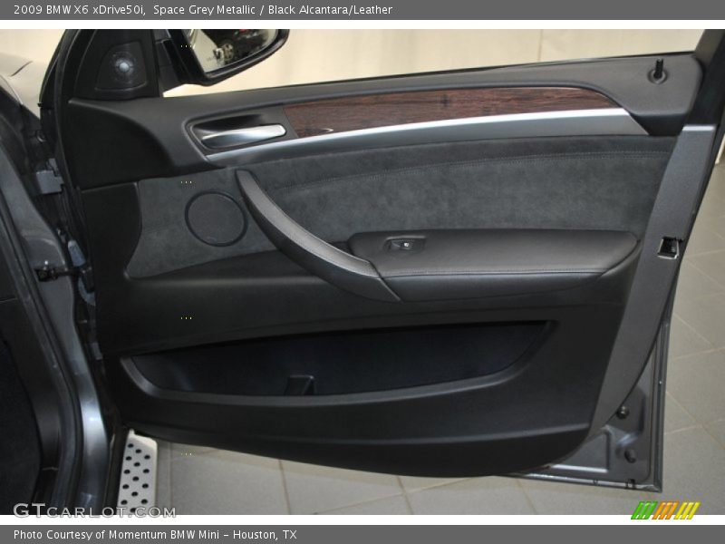Space Grey Metallic / Black Alcantara/Leather 2009 BMW X6 xDrive50i