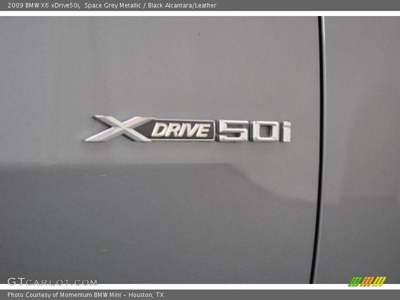Space Grey Metallic / Black Alcantara/Leather 2009 BMW X6 xDrive50i