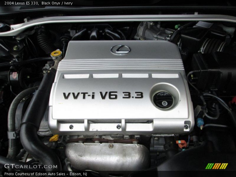 Black Onyx / Ivory 2004 Lexus ES 330
