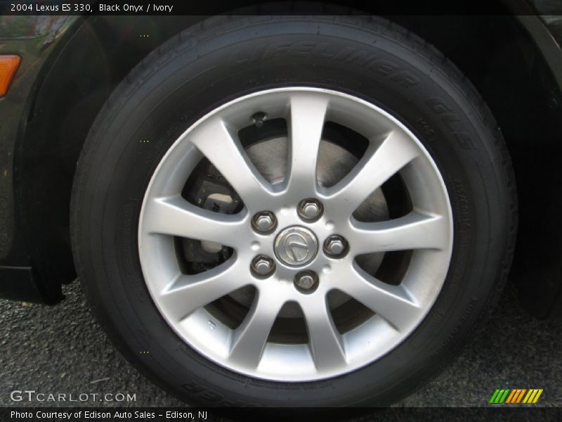 Black Onyx / Ivory 2004 Lexus ES 330