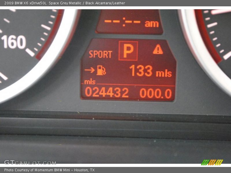 Space Grey Metallic / Black Alcantara/Leather 2009 BMW X6 xDrive50i