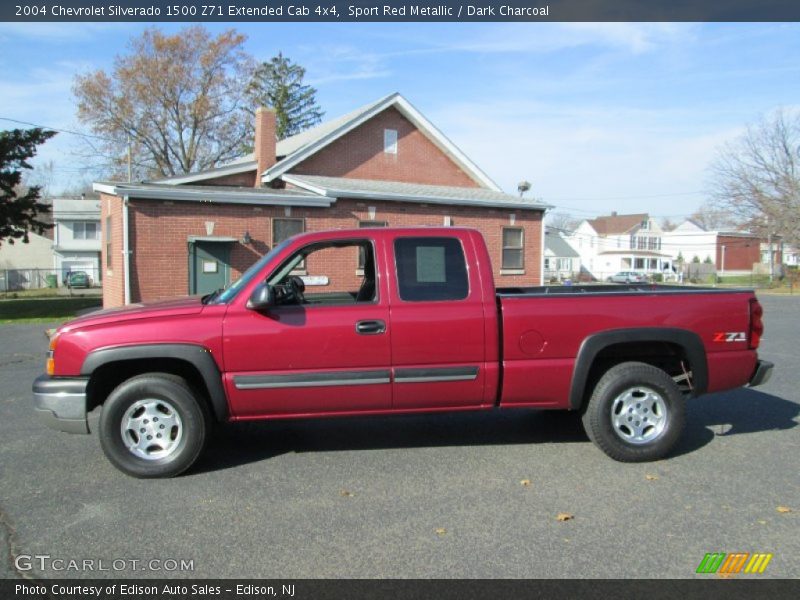  2004 Silverado 1500 Z71 Extended Cab 4x4 Sport Red Metallic