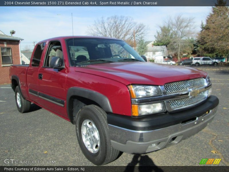 Front 3/4 View of 2004 Silverado 1500 Z71 Extended Cab 4x4