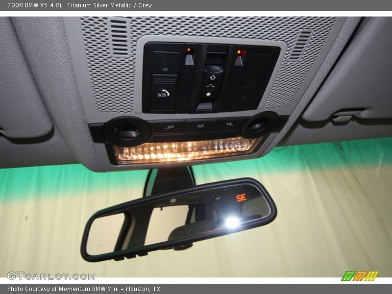 Titanium Silver Metallic / Grey 2008 BMW X5 4.8i